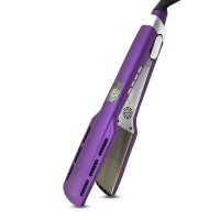 Private Label Hair Tools 450 Degrees Hair Straightener Titanium Wide Plate Flat Irons Wholesale Private Label